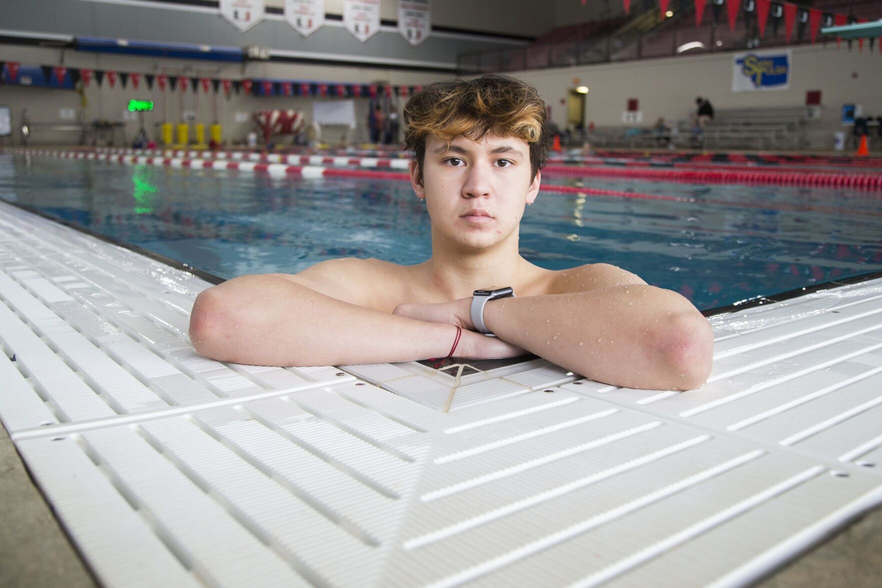 Boys swimming: Danny Sibley, Union